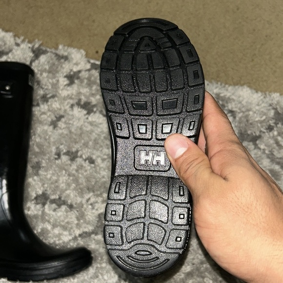 Helly Hansen Rain Boots Womens Size 5 Waterproof Tall Rubber Black NEW NWOB Gorp - Picture 9 of 9